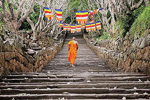 Visit the Mihintale Monastery